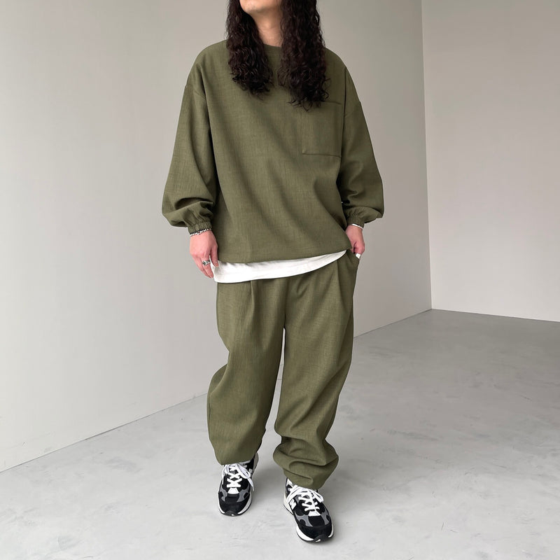 premium slab set up / olive（プレミアム スラブ セットアップ