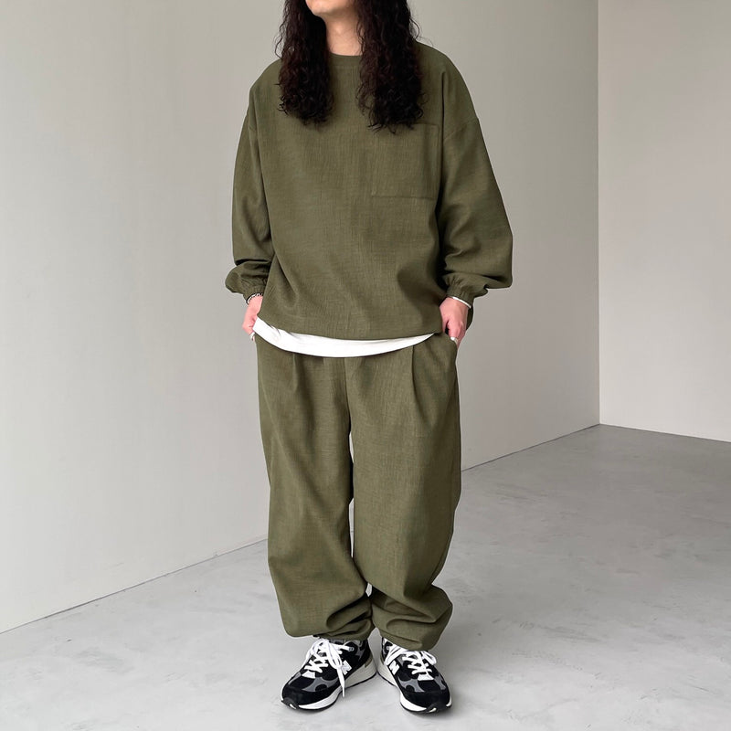 premium slab set up / olive（プレミアム スラブ セットアップ