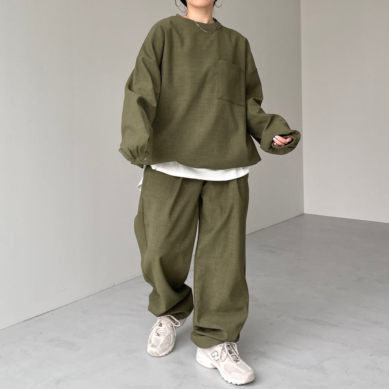 premium slab set up / olive（プレミアム スラブ セットアップ