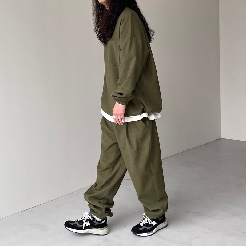 premium slab set up / olive（プレミアム スラブ セットアップ