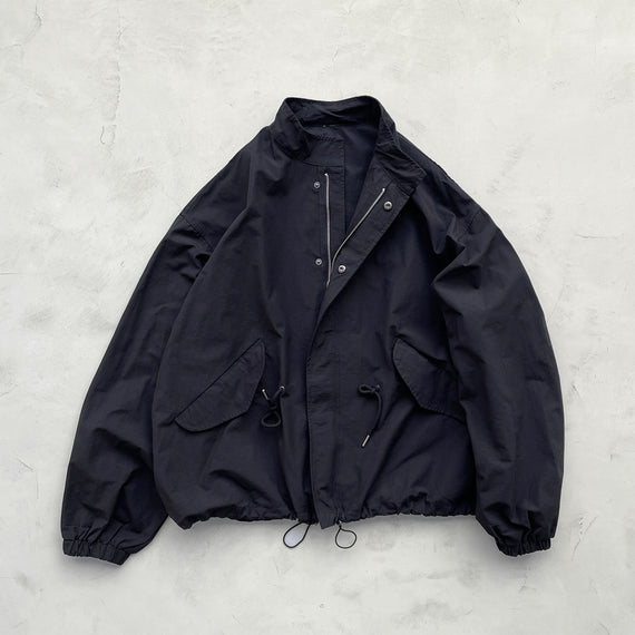 【SAMPLE】wide silhouette blouson / black