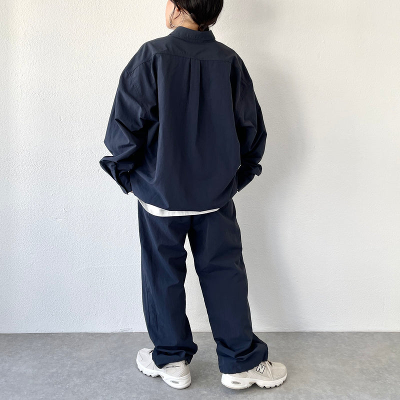 tw】Unisex Nylon Pants ナイロンパンツ ネイビー-