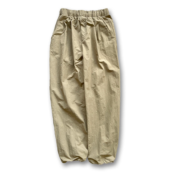 【ARCHIVE】loose silhouette nylon pants / beige