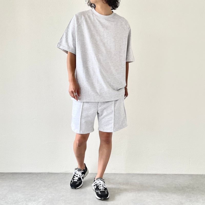 ARCHIVE】relax sweat shorts / light gray | natto | ナット