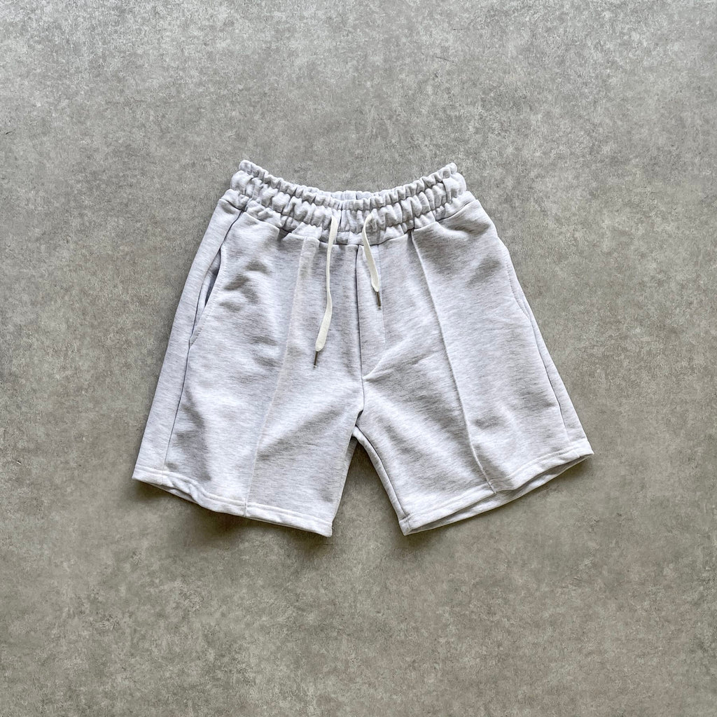 Pigment Dyed Relax Fit Sweat Shorts (black) | OVY