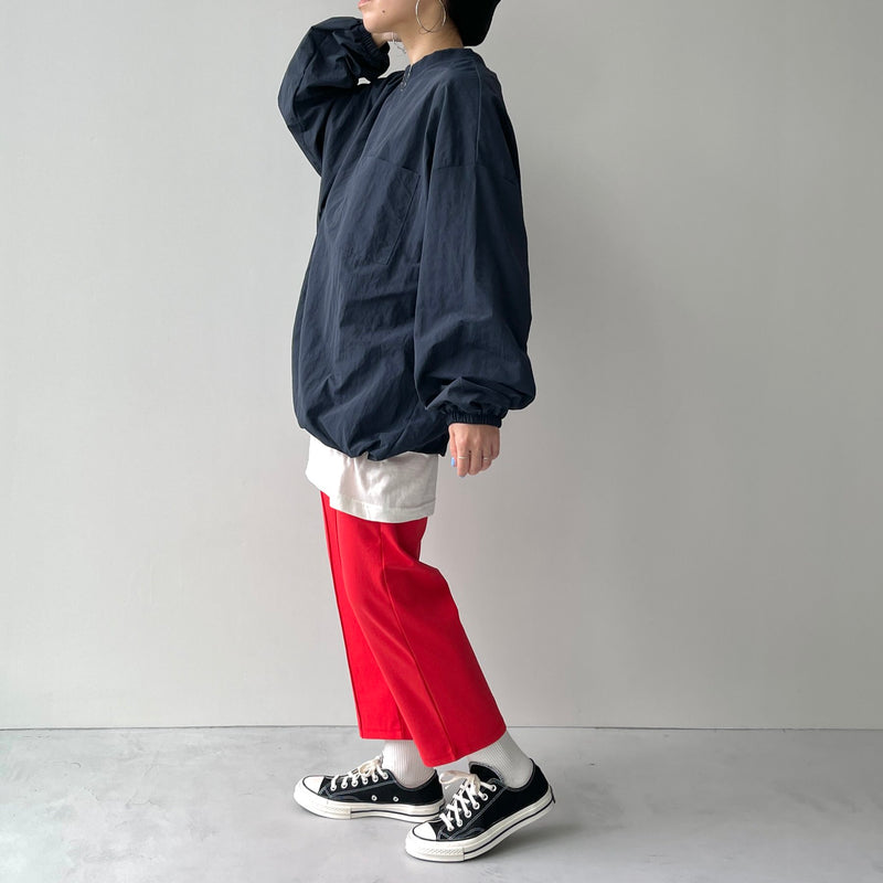 ARCHIVE】premium nylon pullover / navy | natto | ナット 公式