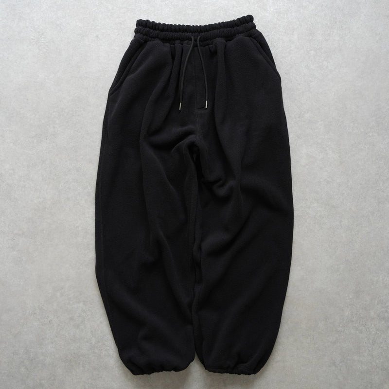 【SAMPLE】boa sweat pants / blackディティール画像