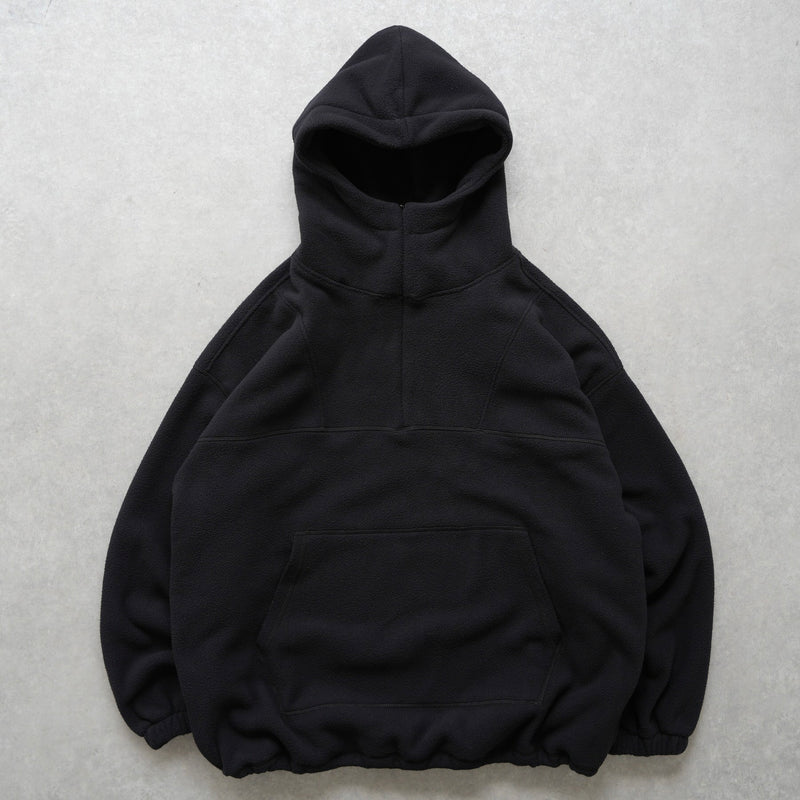 【SAMPLE】boa sweat hoodie / blackディティール画像