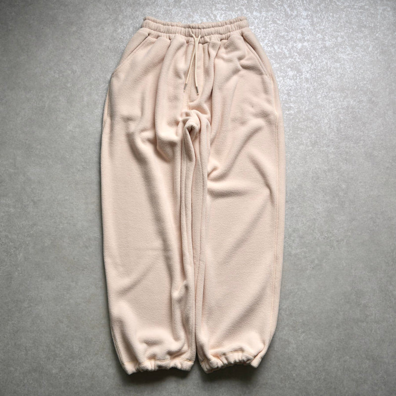 【SAMPLE】boa sweat pants / creamディティール画像