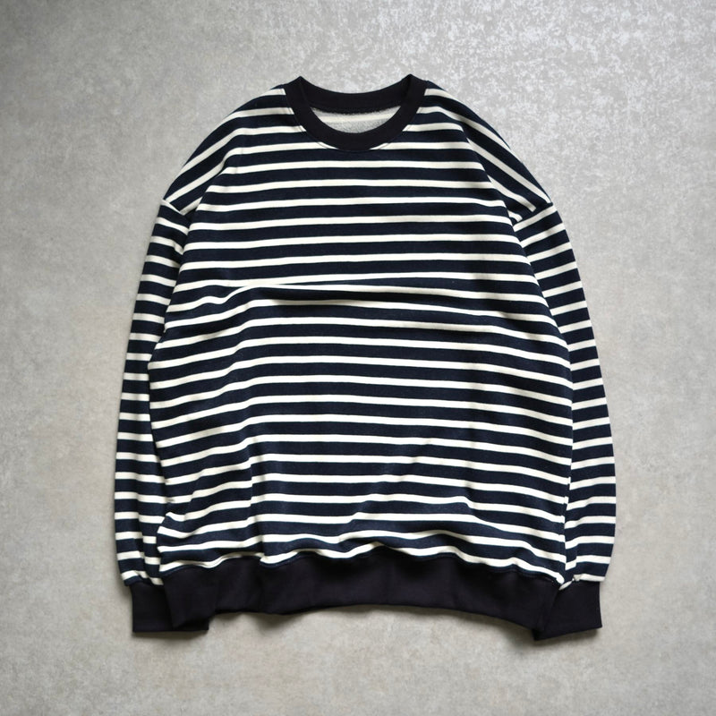 【SAMPLE】border long sleeve tee / navyディティール画像