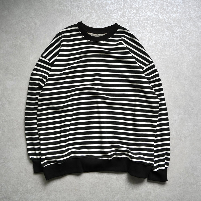 【SAMPLE】border long sleeve tee / blackディティール画像