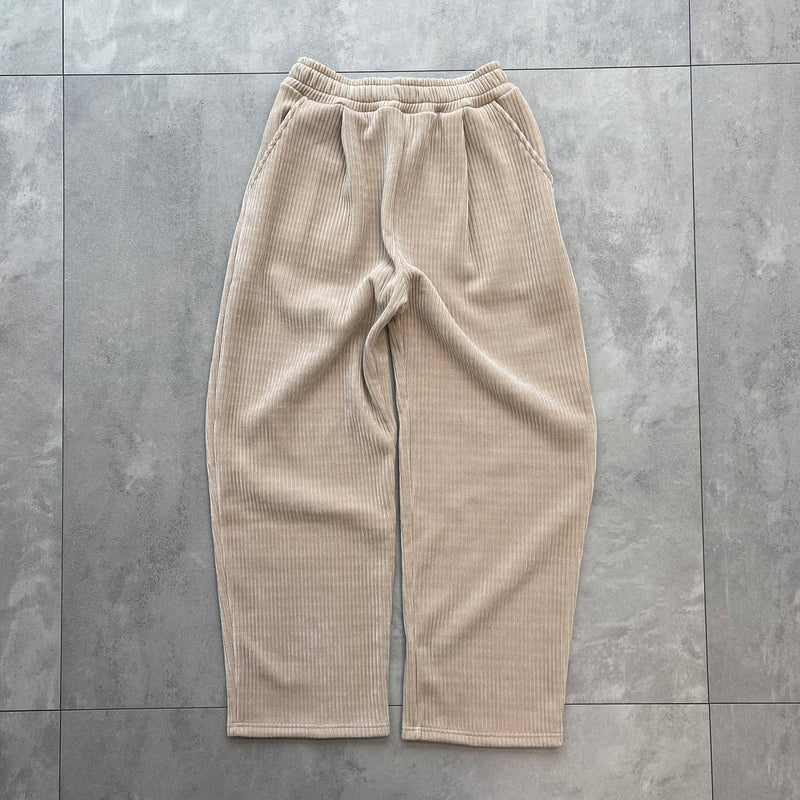 【SAMPLE】corduroy pants / beigeディティール画像