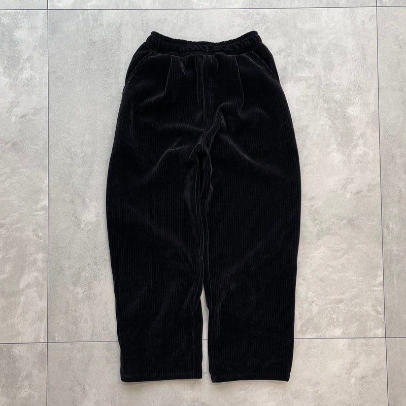 【SAMPLE】corduroy pants / blackディティール画像