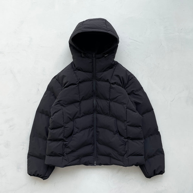 【SAMPLE】puffer jacket / blackディティール画像
