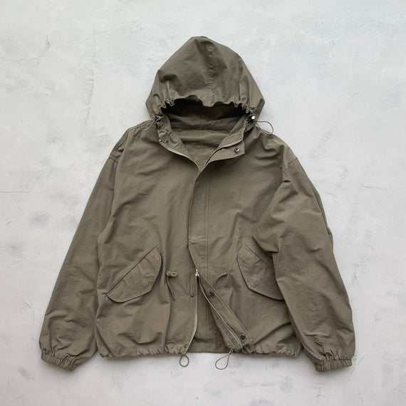【SAMPLE】wide silhouette mountain parker / khaki