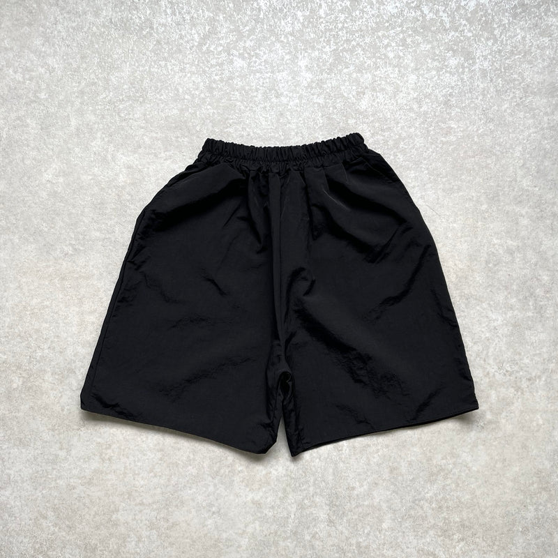 【SAMPLE】nylon shorts / blackディティール画像