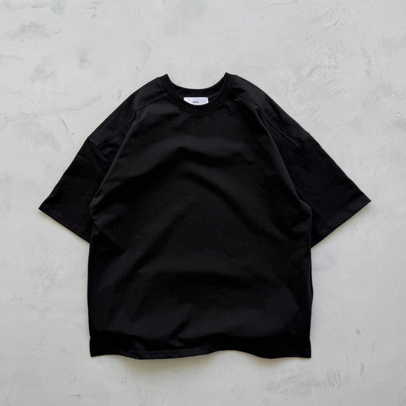 【SAMPLE】basic half sleeve tee / black