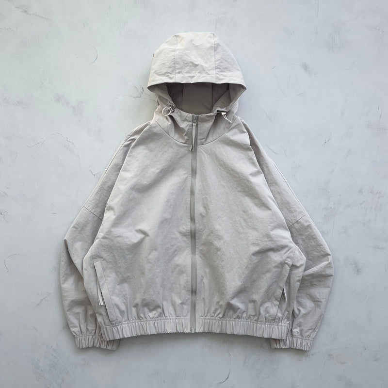 【SAMPLE】balloon nylon mountain parker / grayディティール画像