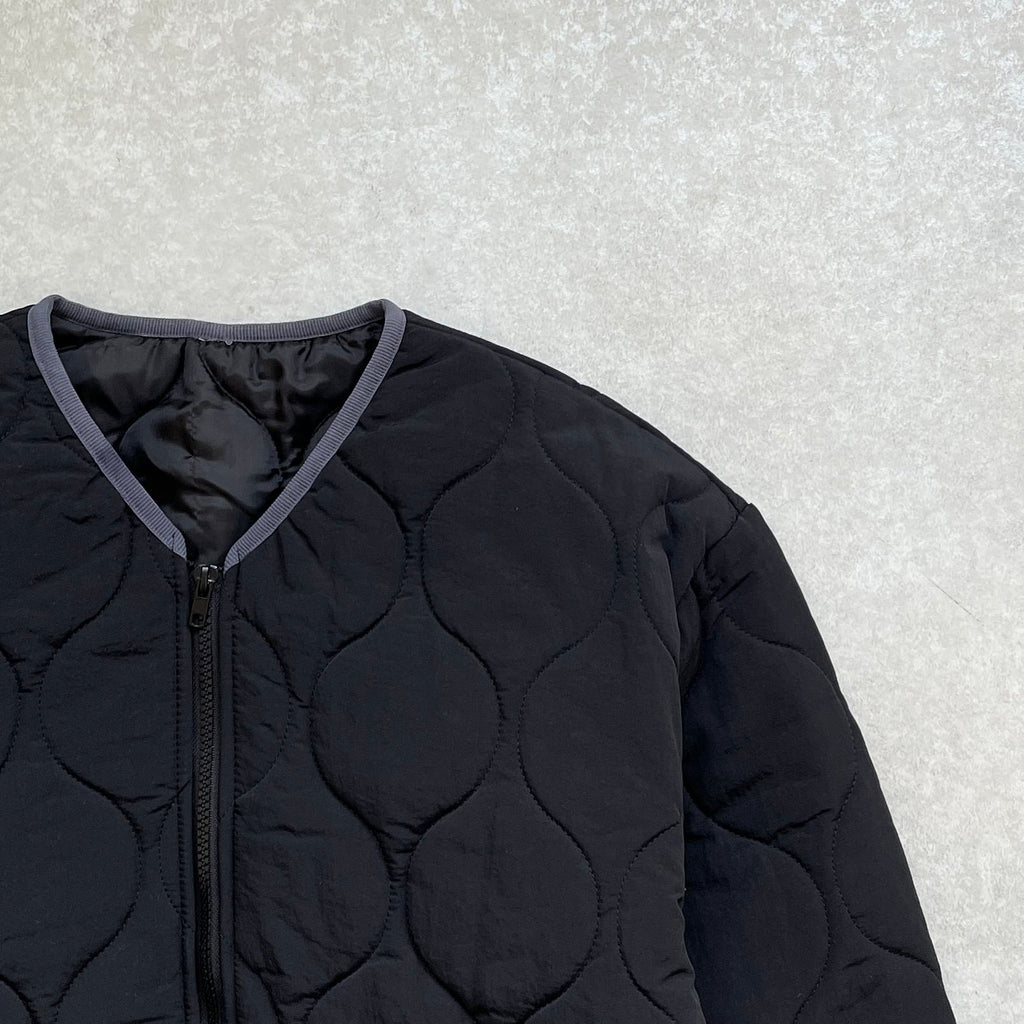 【SAMPLE】quilting jacket / black | natto | ナット 公式オンラインショップ