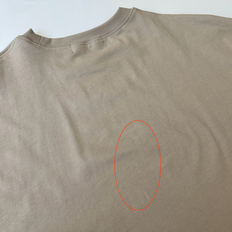 【SAMPLE】loose silhouette balloon long sleeve / beigeディティール画像