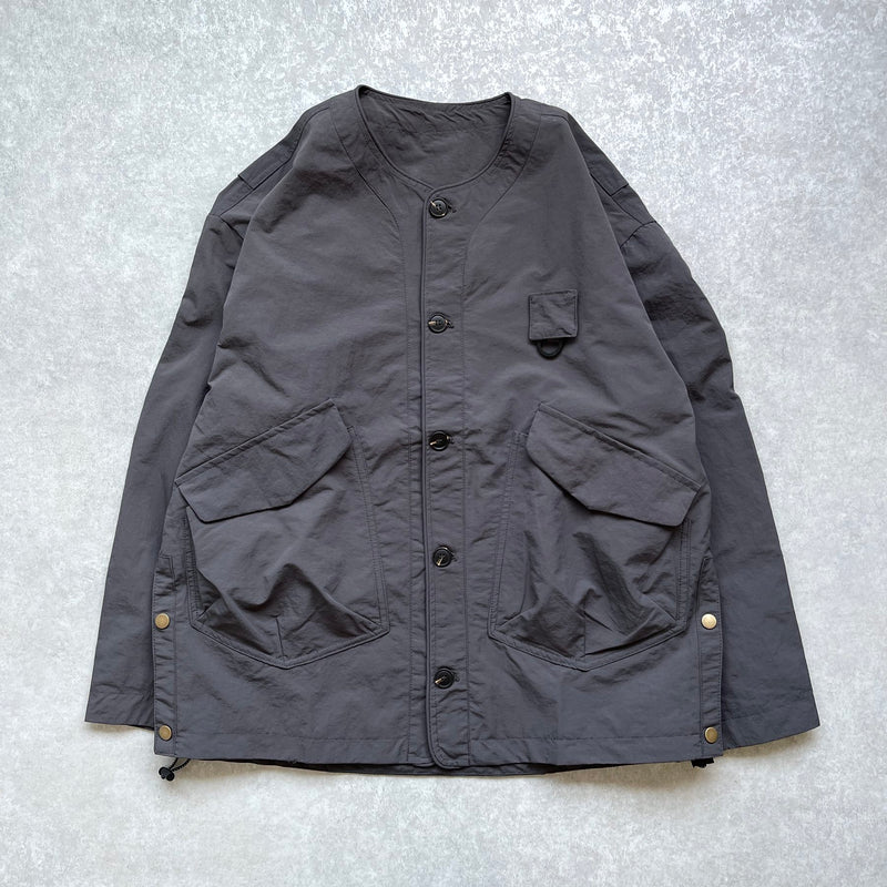 【SAMPLE】military like casual jacket / charcoalディティール画像