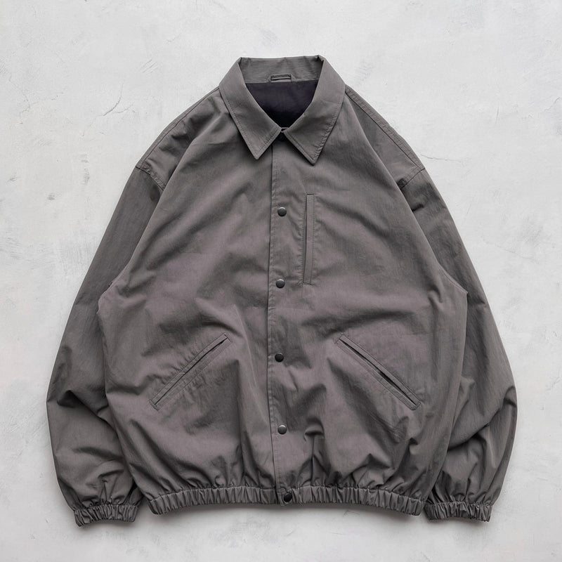 【SAMPLE】high quality parachute jacket / charcoalディティール画像