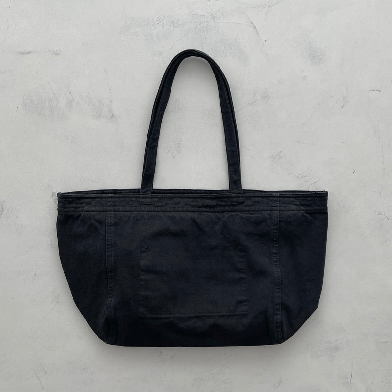 【SAMPLE】casual big tote / blackディティール画像