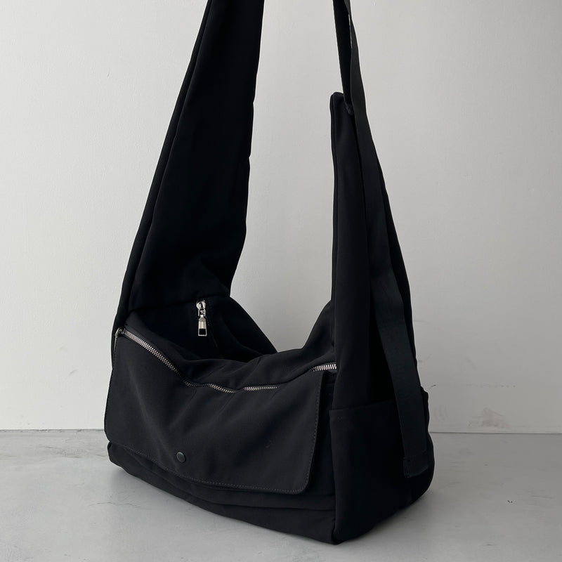 【SAMPLE】square shoulder bag / blackディティール画像