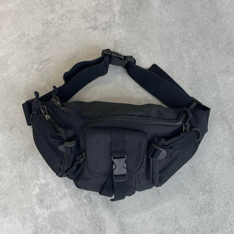 【SAMPLE】triple pocket body bag / blackディティール画像