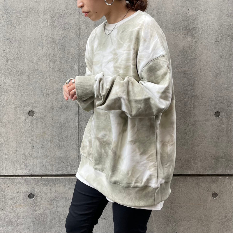 tie dye pullover sweat（タイダイプルオーバースウェット） | natto