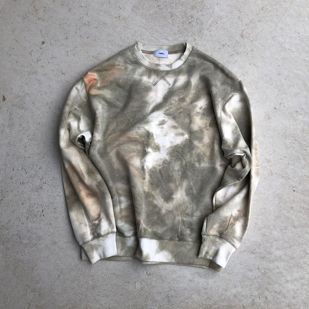 tie dye pullover sweat（タイダイプルオーバースウェット） | natto