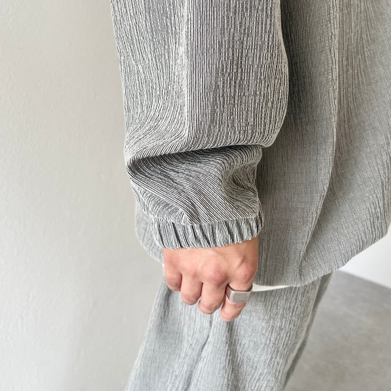 premium slab pullover / gray（プレミアムスラブプルオーバー