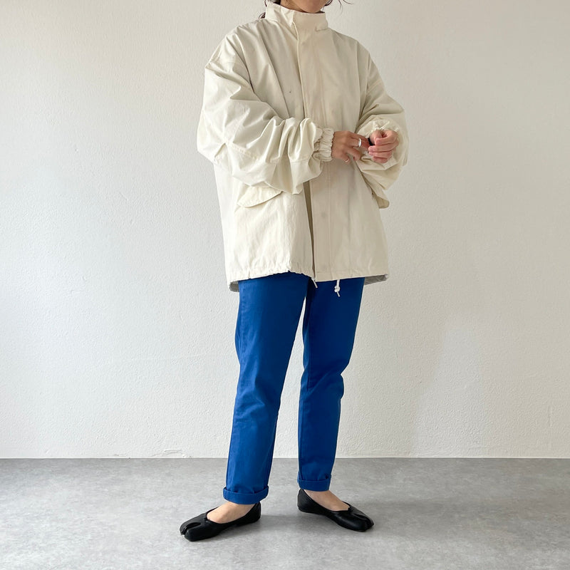 high quality wide silhouette blouson / ivory（ハイクオリティ