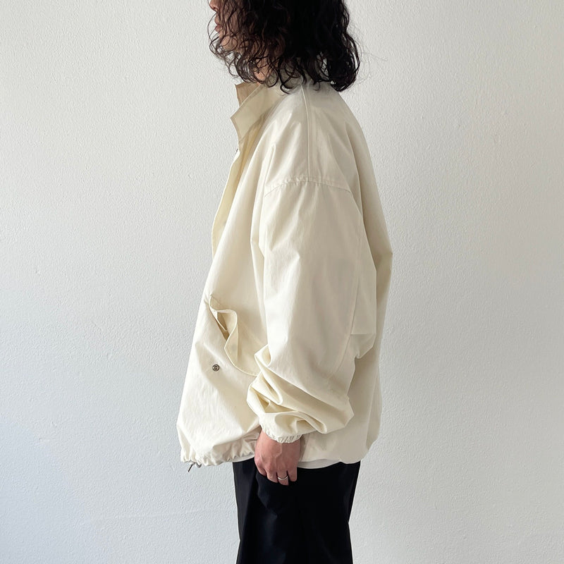 high quality wide silhouette blouson / ivory（ハイクオリティ 