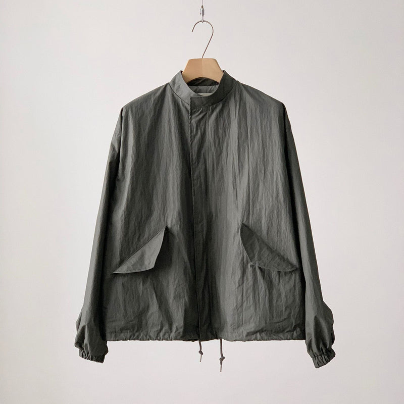 【SAMPLE】high quality wide silhouette blouson / oliveディティール画像