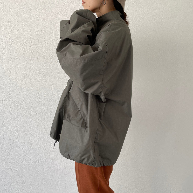 high quality wide silhouette blouson / olive（ハイクオリティ