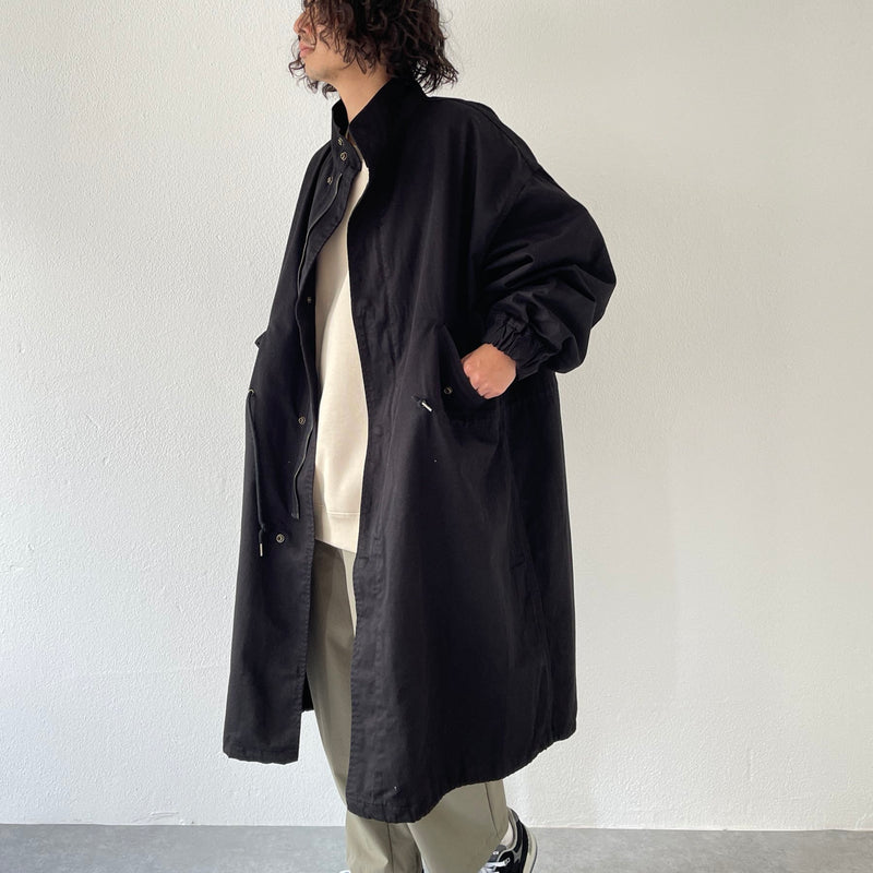 vintage like military mods coat M-65 / black（ビンテージライク 