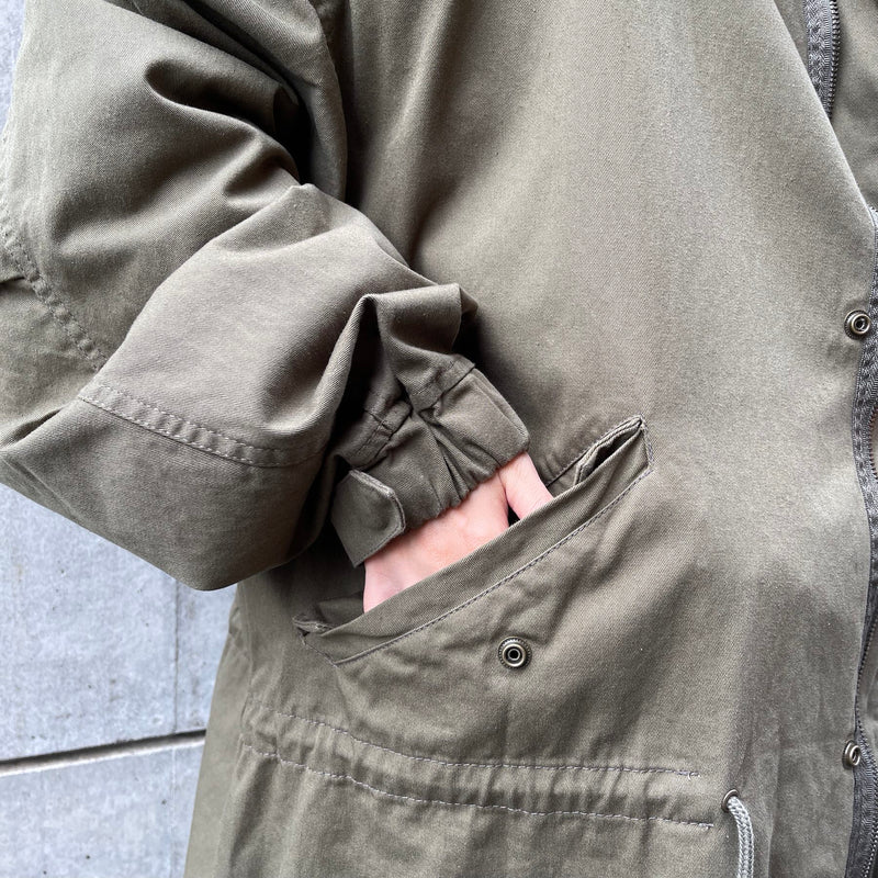 vintage like military mods coat M-65 / olive（ビンテージライク