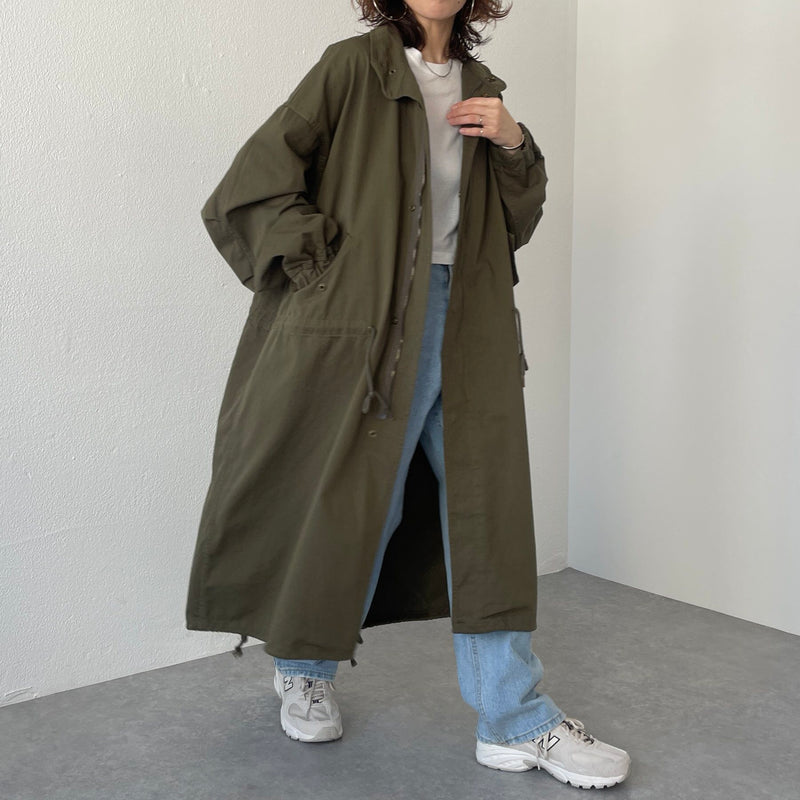 vintage like military mods coat M-65 / olive(ビンテージライク