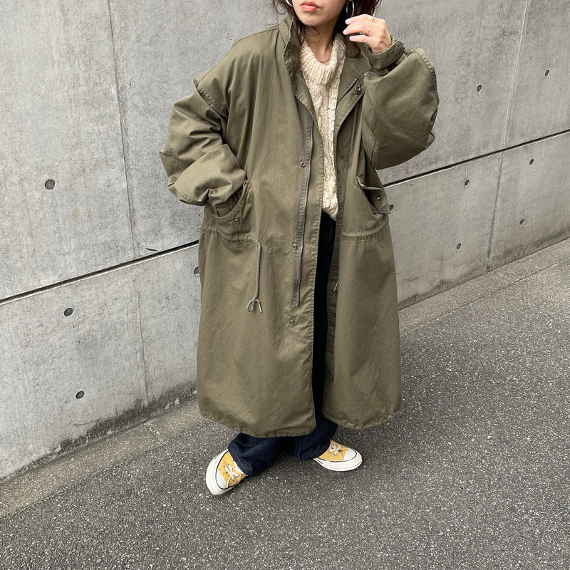 vintage like military mods coat M-65 / olive(ビンテージライク
