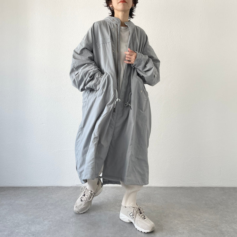 メンズciatre mods coat BLUE GRAY モッズコート - モッズコート