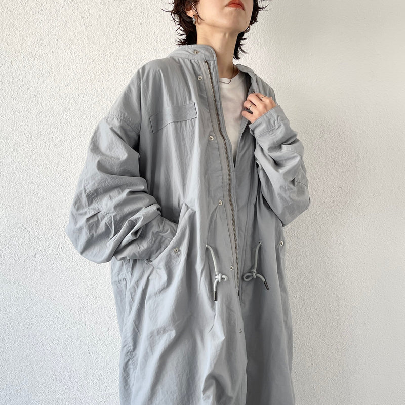 loose silhouette military mods coat / gray（ルーズシルエット 