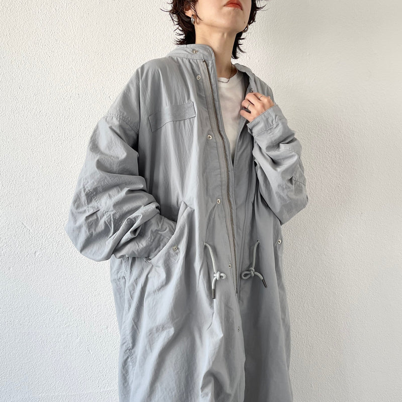 loose silhouette military mods coat / gray（ルーズシルエット