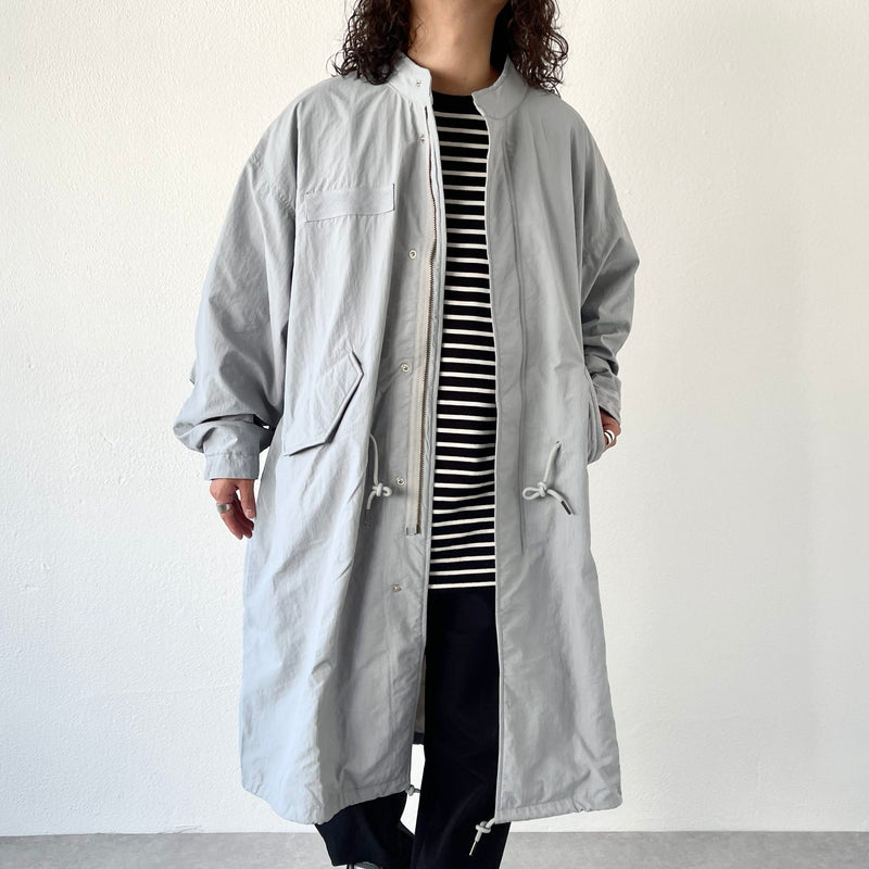 loose silhouette military mods coat / gray（ルーズシルエット