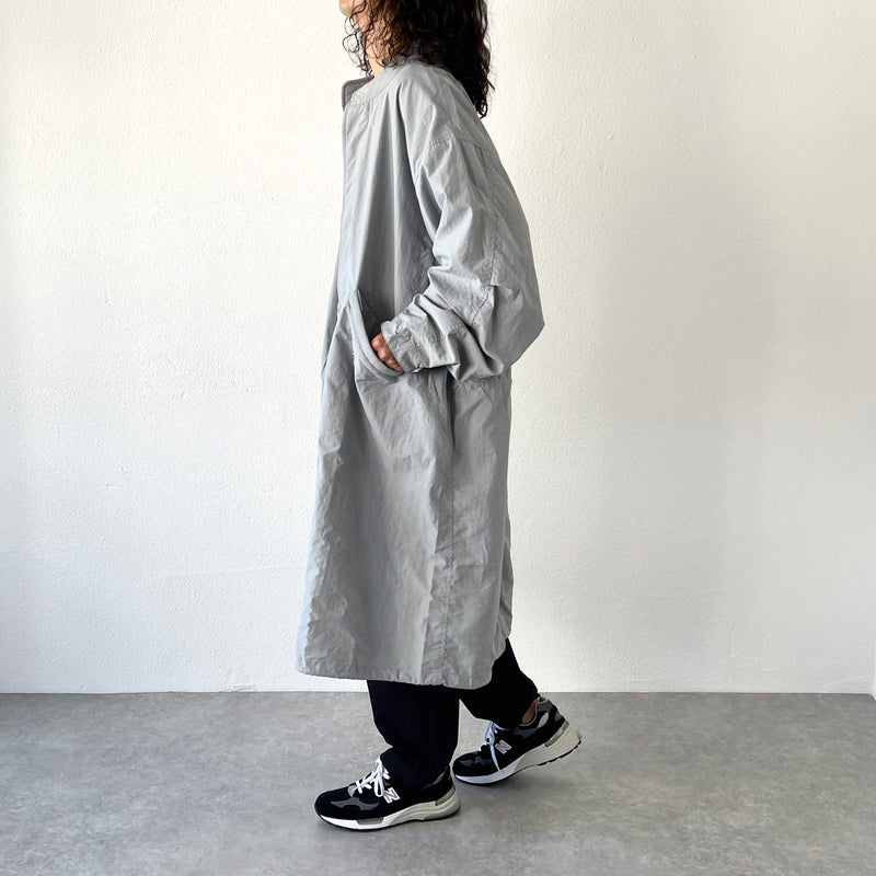 loose silhouette military mods coat / gray（ルーズシルエット