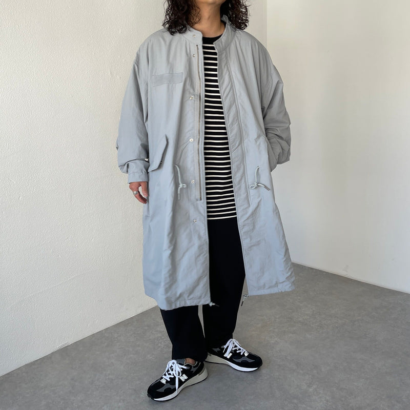 loose silhouette military mods coat / gray（ルーズシルエット