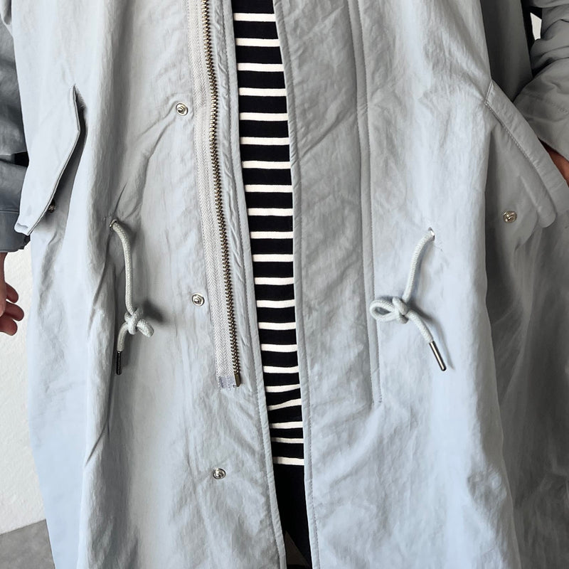 loose silhouette military mods coat / gray（ルーズシルエット