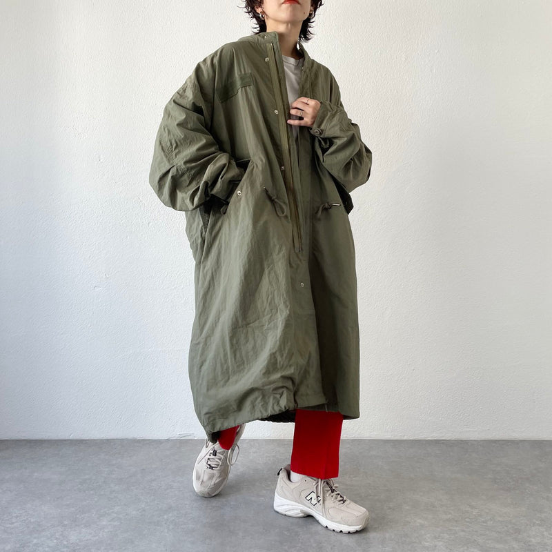 loose silhouette military mods coat / olive（ルーズシルエット