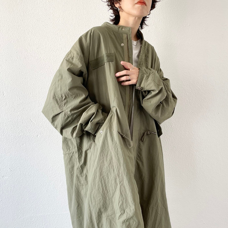 loose silhouette military mods coat / olive（ルーズシルエット