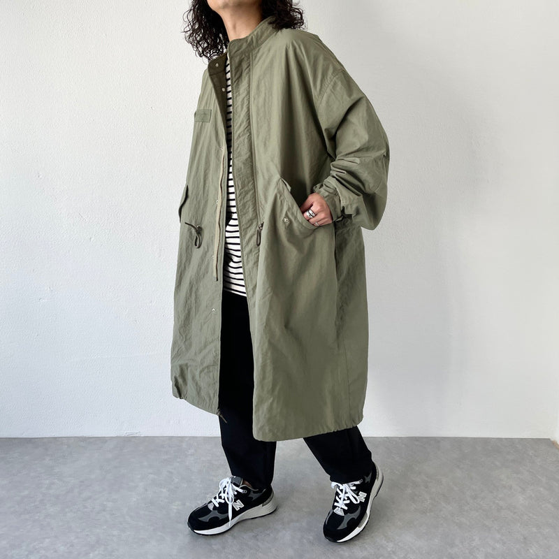loose silhouette military mods coat / olive（ルーズシルエット